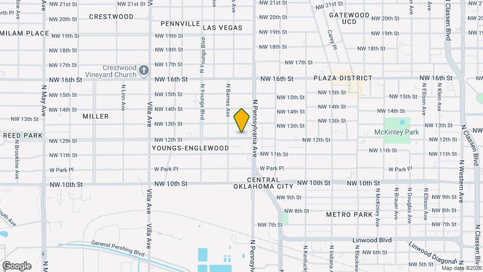 2119 NW 12th St Map and Location Details