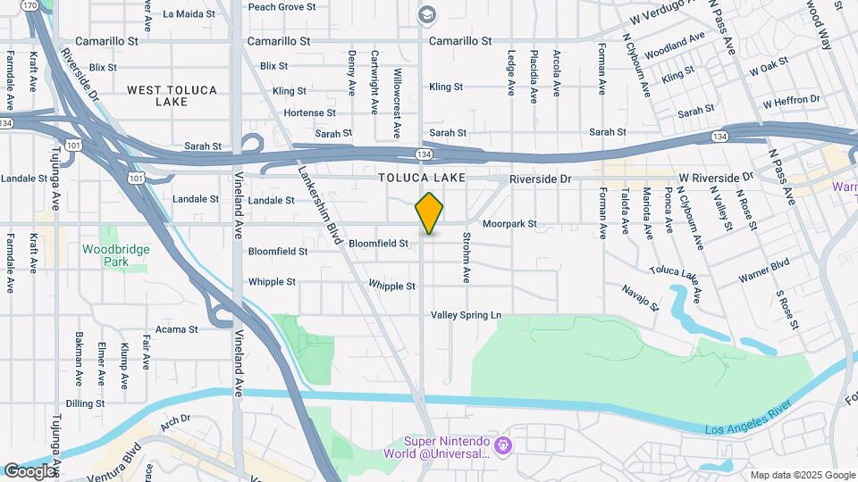 The Centennial Apartments - 10555 Bloomfield Map and Location Details