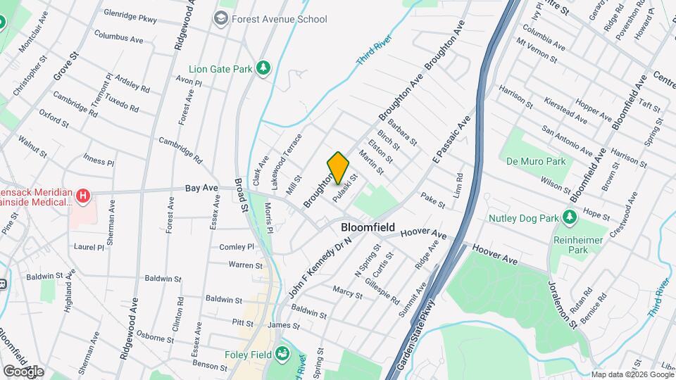 18 Pulaski St Map and Location Details