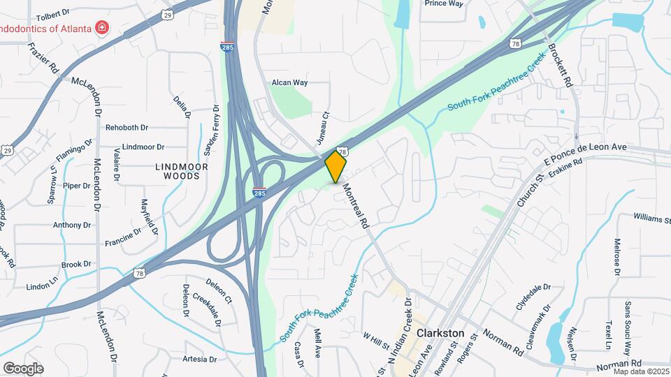 3492 Andrew Jackson Dr Map and Location Details