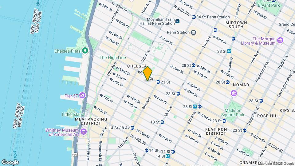 319 W 22nd St Map and Location Details