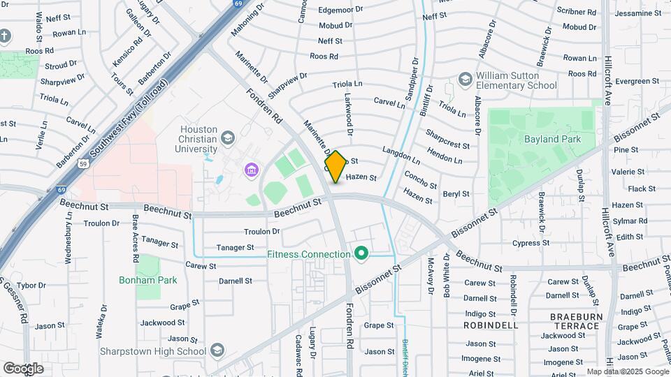 7054 Beechnut St Mapa y Detalles de la Ubicación