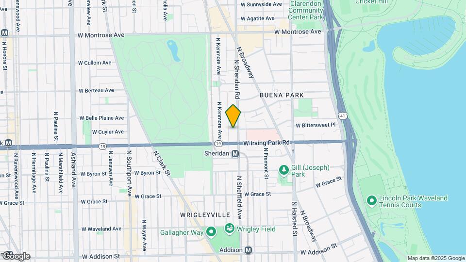 4022-4024 N Sheridan Rd Mapa y Detalles de la Ubicación