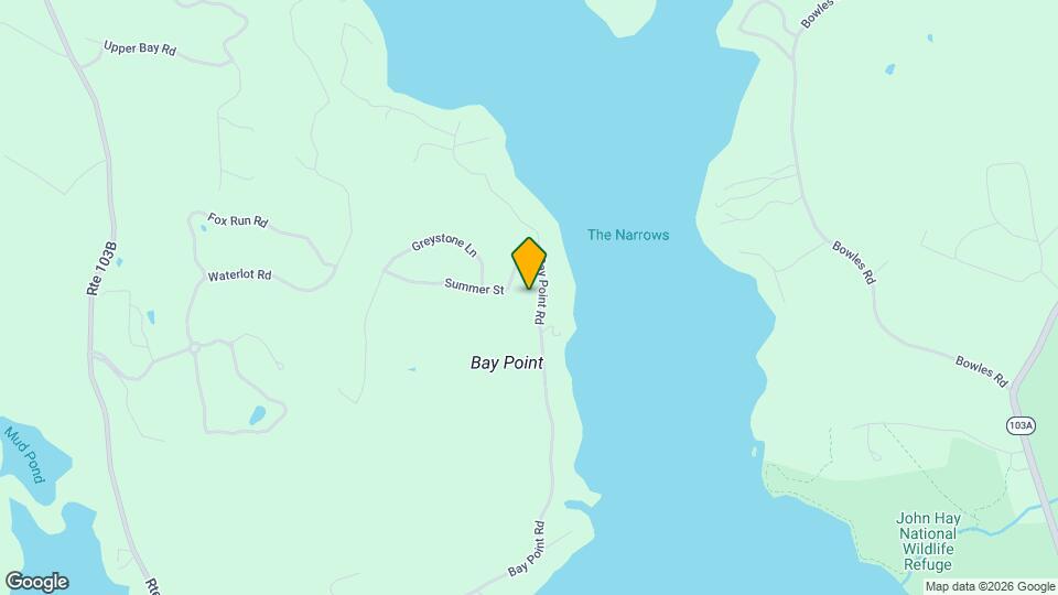 240 Bay Point Rd Map and Location Details