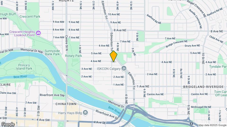 420 3 St NE Map and Location Details