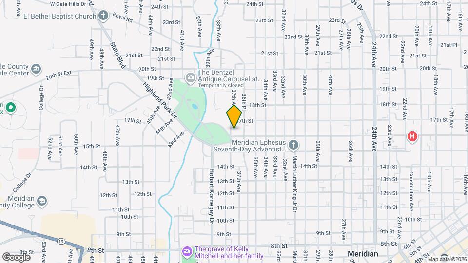 1606 37th Ave Map and Location Details