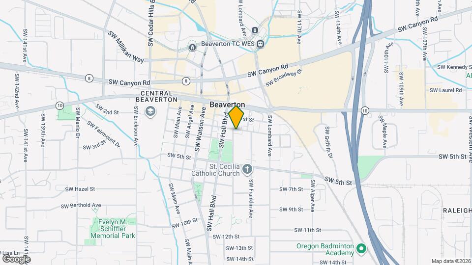 12284 SW 2nd St Map and Location Details