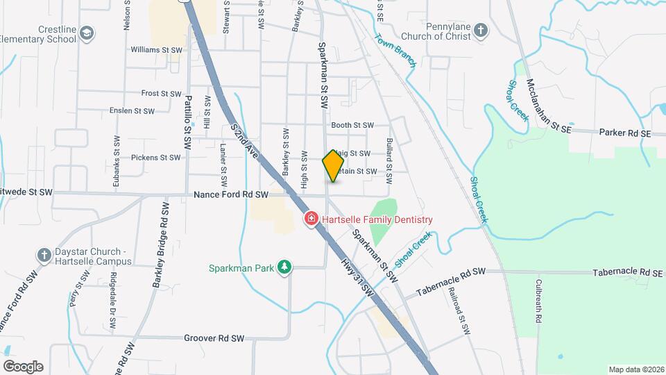 1310 Sparkman St SW Map and Location Details