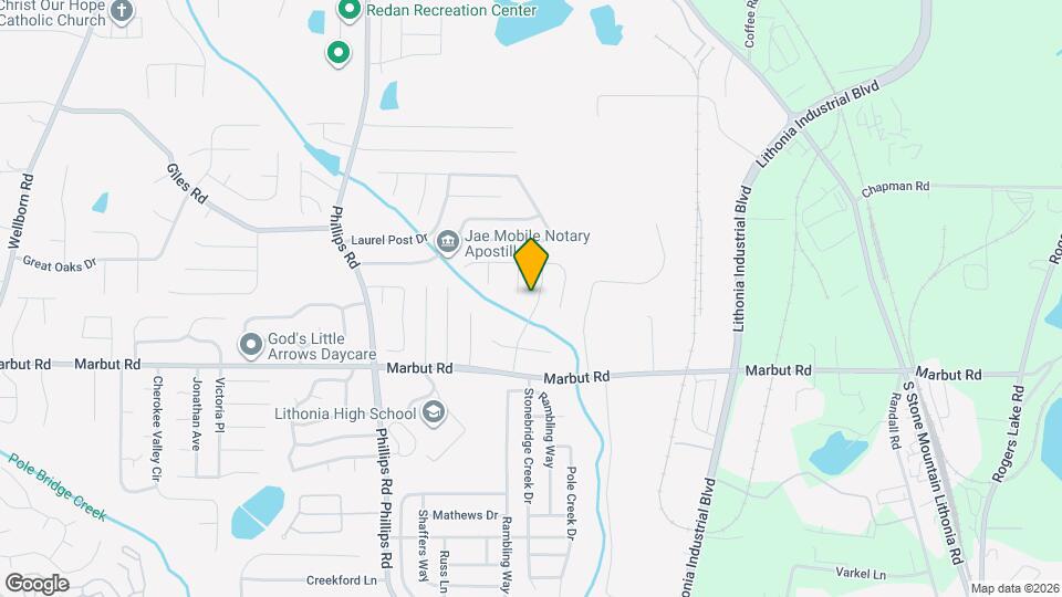 2049 Charter Ln Map and Location Details