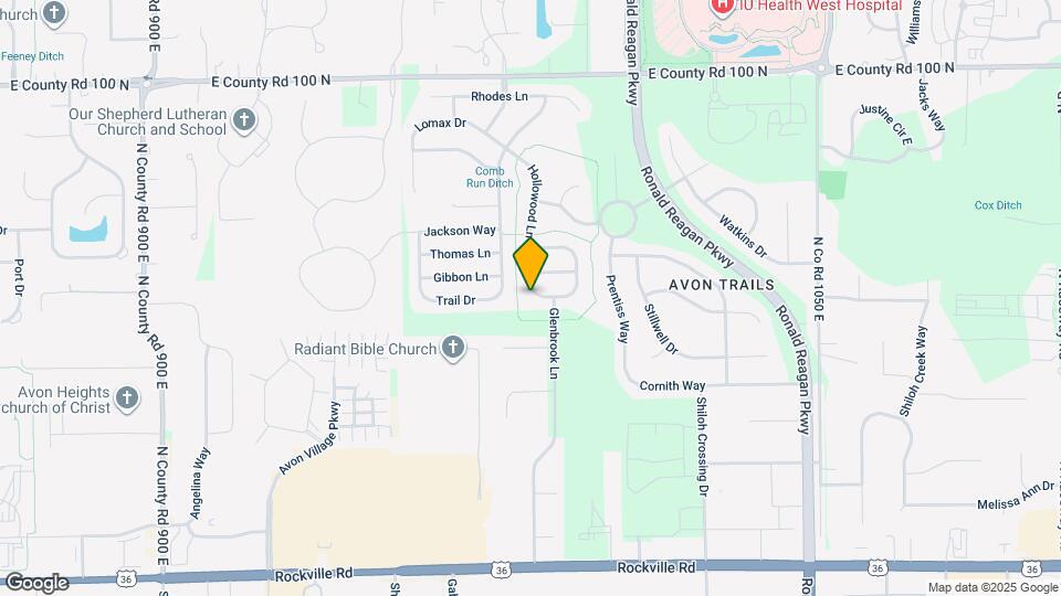 556 Hollowood Ln Map and Location Details