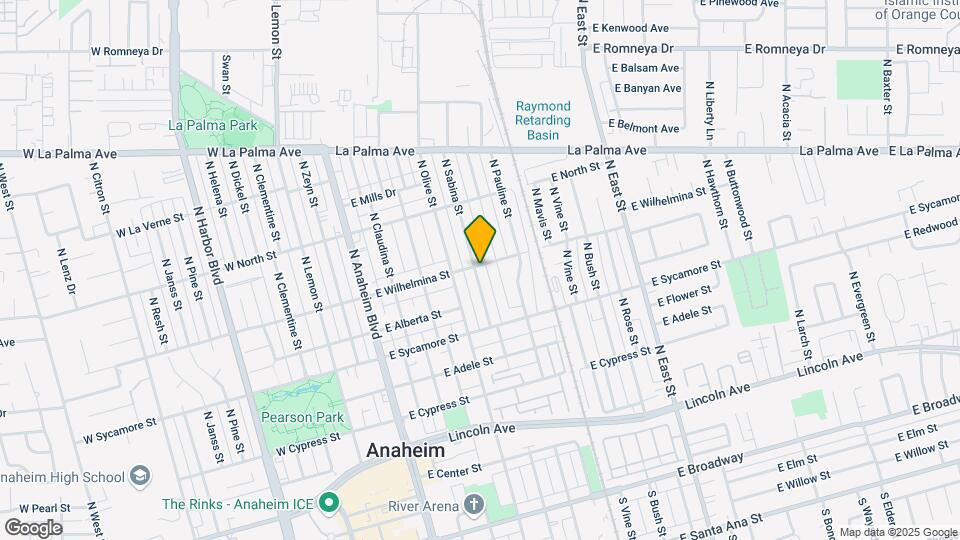 630 N Sabina St Mapa y Detalles de la Ubicación