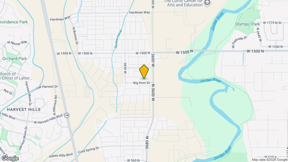 3664 Big Horn Dr Map and Location Details