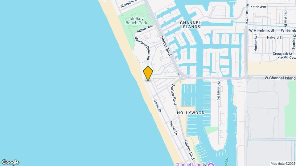 4164 Ocean Dr Map and Location Details