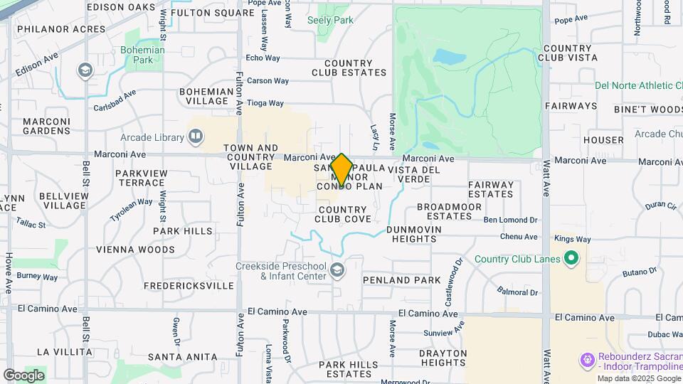 2815 Santa Paula Ct Map and Location Details