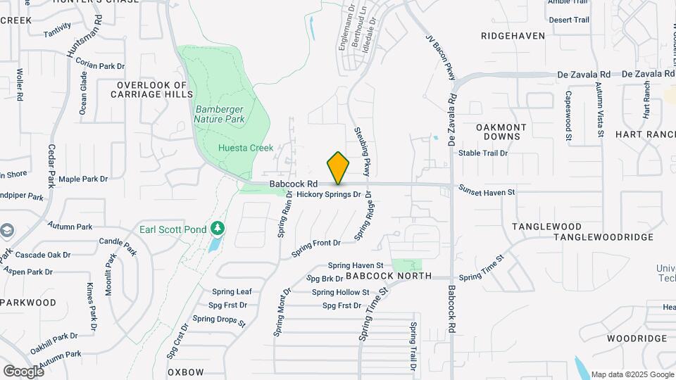 6729 Hickory Springs Dr Map and Location Details