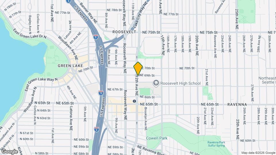 1201 NE 69th St Map and Location Details