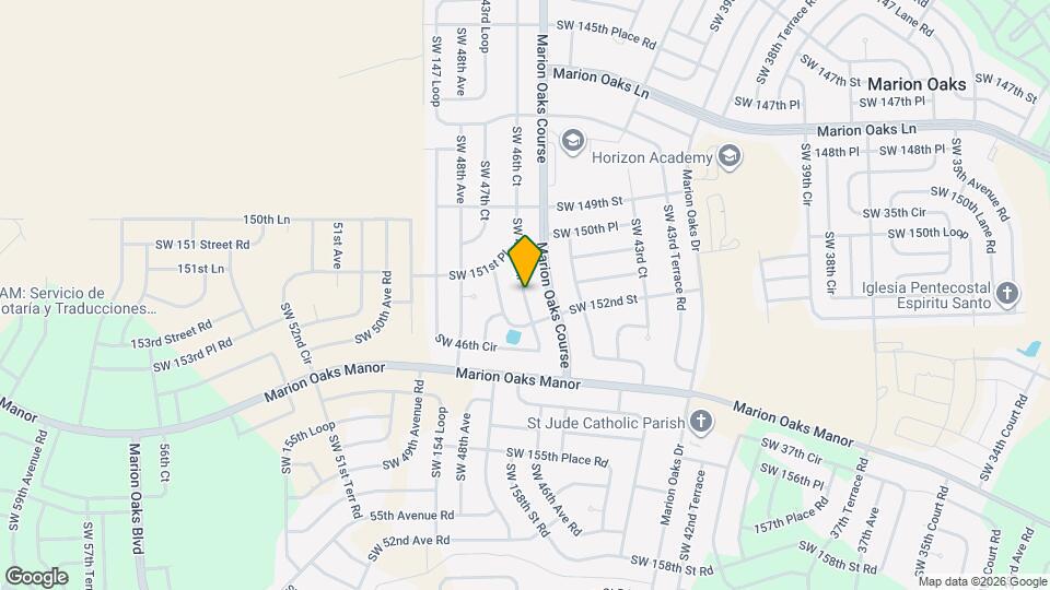 14943 SW 46th Cir Map and Location Details