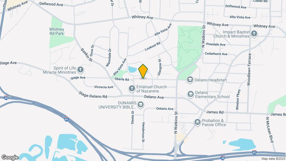 1535 Oberle Ave Map and Location Details
