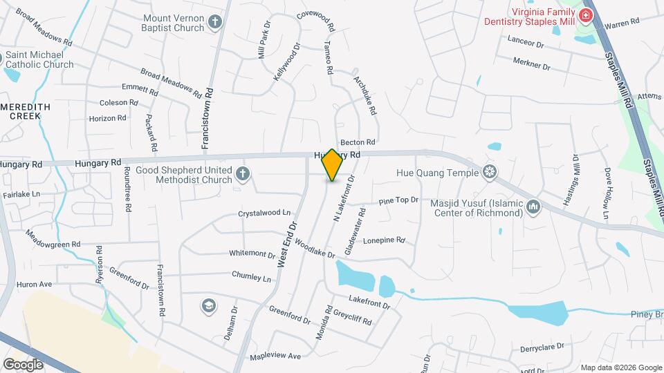 4407 Longleaf Dr Map and Location Details