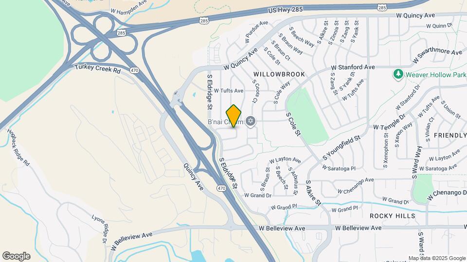 13884 West Marlowe Circle Map and Location Details