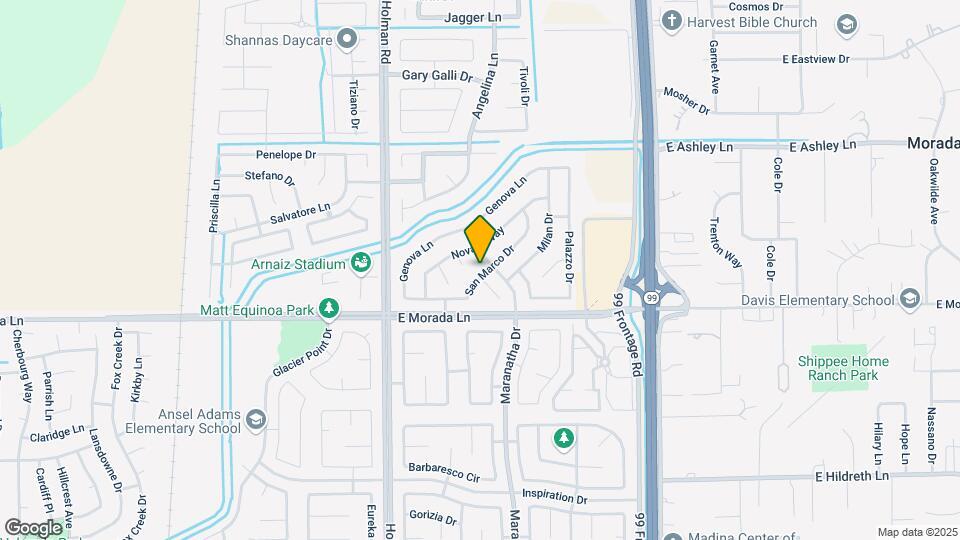 3733 San Marco Dr Map and Location Details