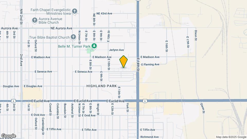 1228 E Seneca Ave Map and Location Details