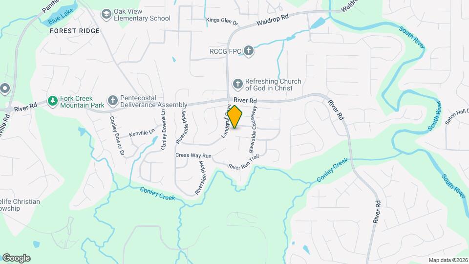 3865 Cress Way Dr Map and Location Details