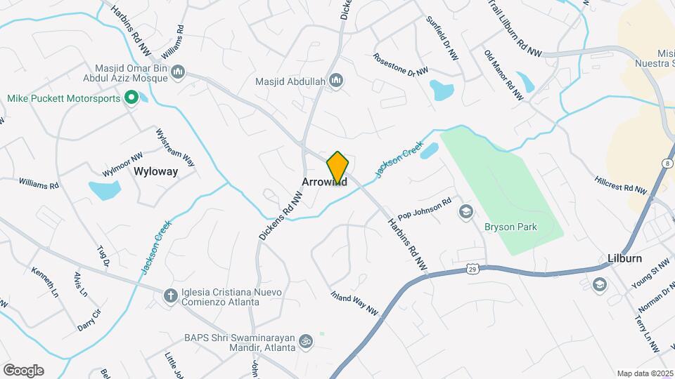 5290 Arrowind Rd NW Map and Location Details
