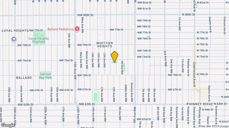 7047 10th Ave NW Map and Location Details