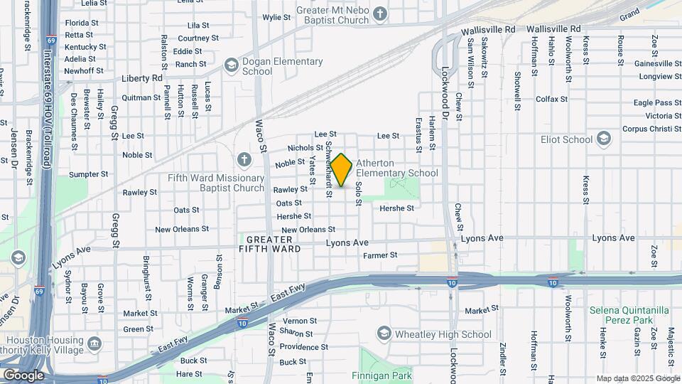 4712 Rawley St Map and Location Details