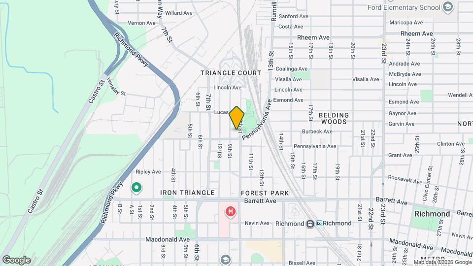709 10th St Map and Location Details