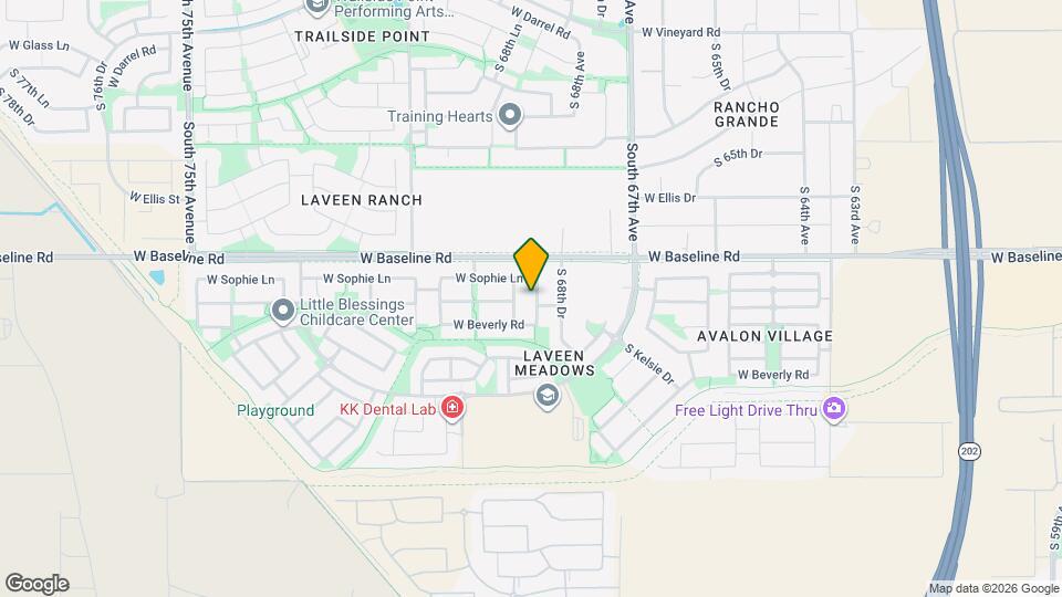 7706 S 69th Dr Mapa y Detalles de la Ubicación