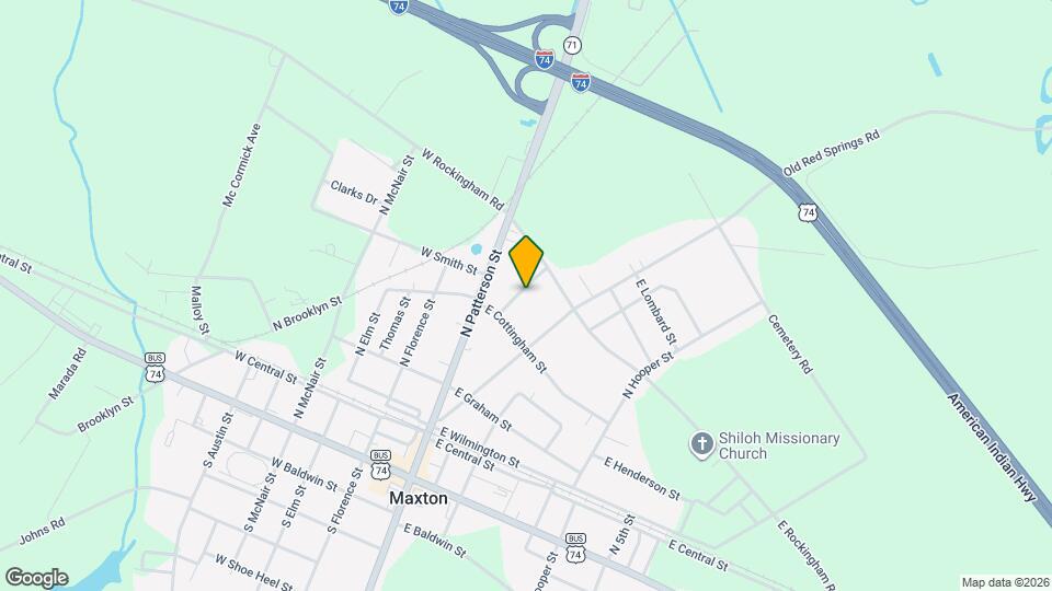 439 McNatt St Map and Location Details