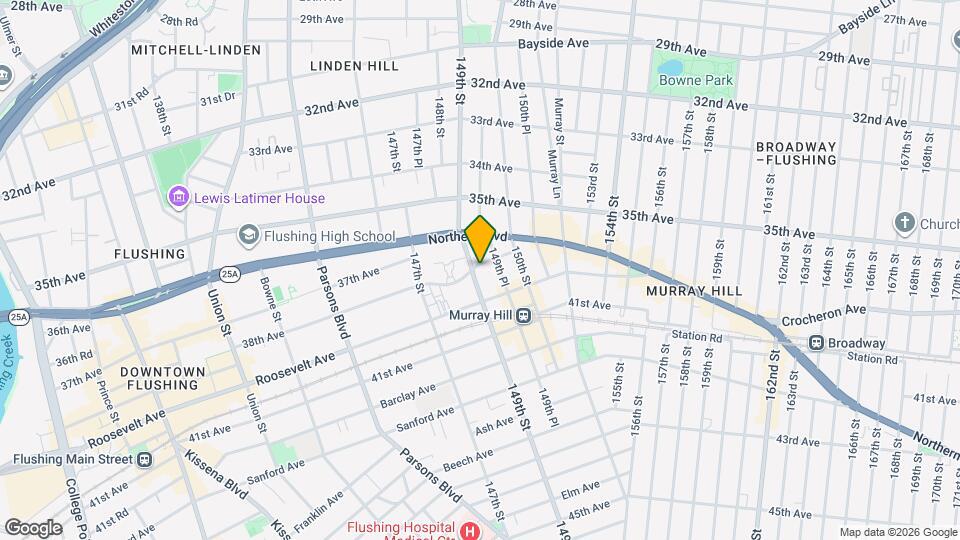 38-01 149th St Map and Location Details