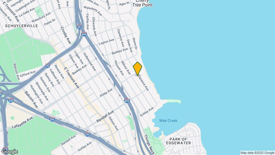 753 Clarence Ave Map and Location Details