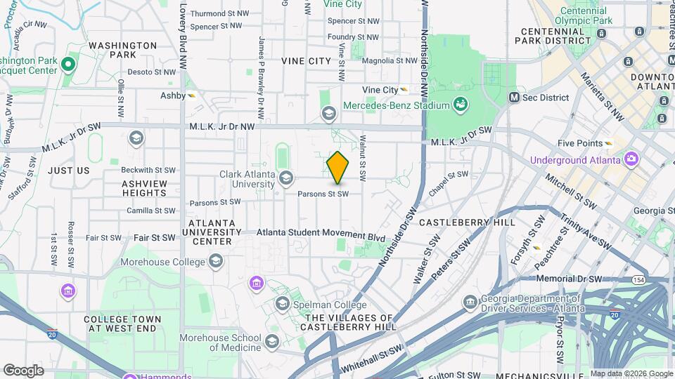 109 Vine St SW Map and Location Details