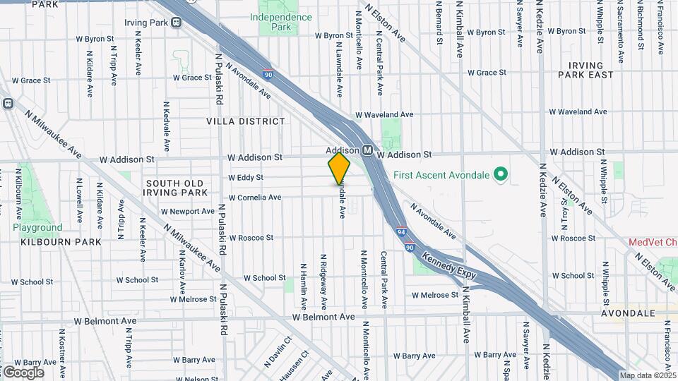 3700 W Cornelia Ave-Unit -1 Map and Location Details