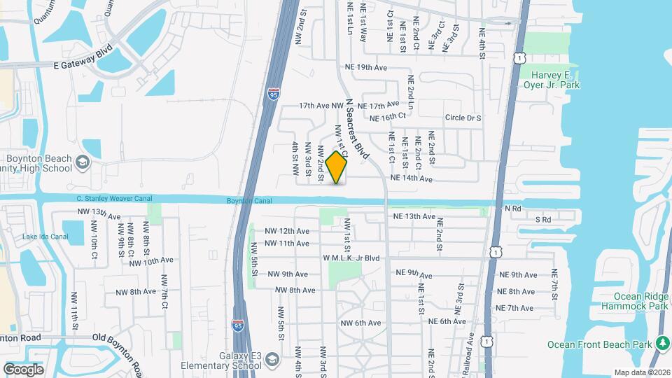 158 NW 14th Ave Map and Location Details