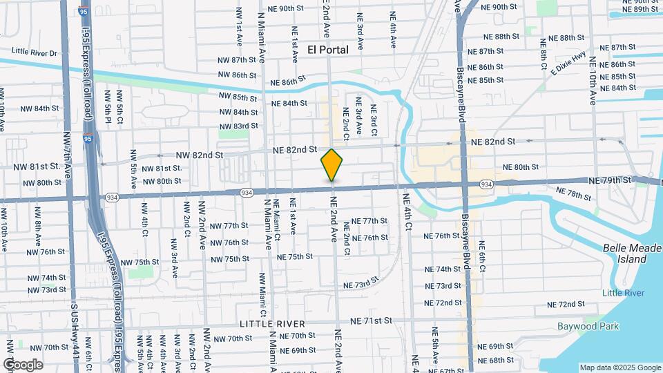 7920 NE 2nd Ave Map and Location Details