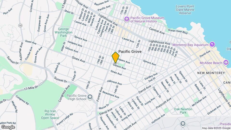 554 Gibson Ave Map and Location Details