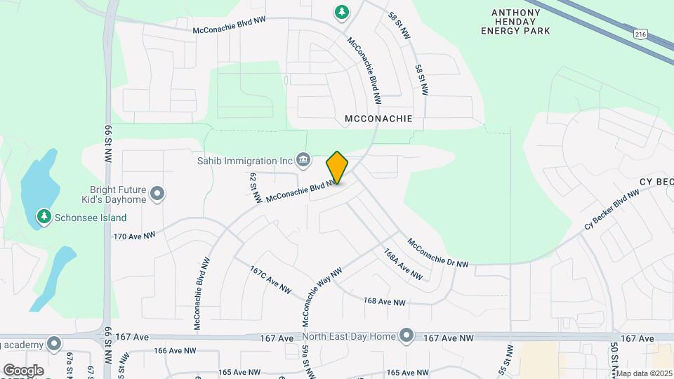 1079 McConachie Blvd NW Map and Location Details