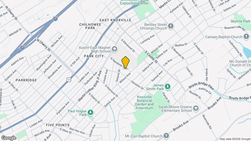 423 S Hembree St Map and Location Details