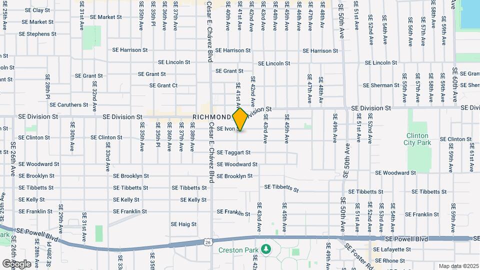 4522-4256 SE 41st Ave Mapa y Detalles de la Ubicación