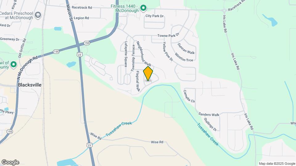 5155 Tussahaw Crossing Map and Location Details