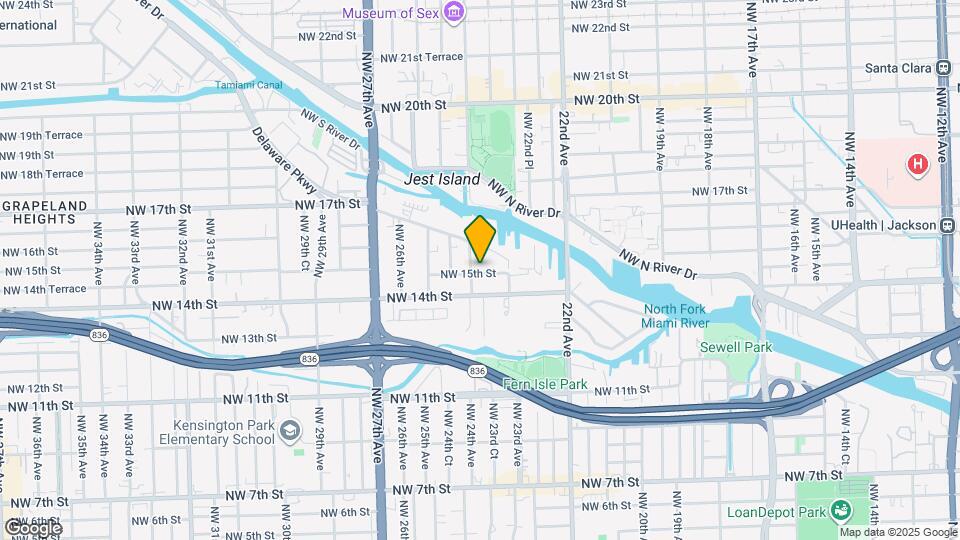 2361 NW 15th St Map and Location Details