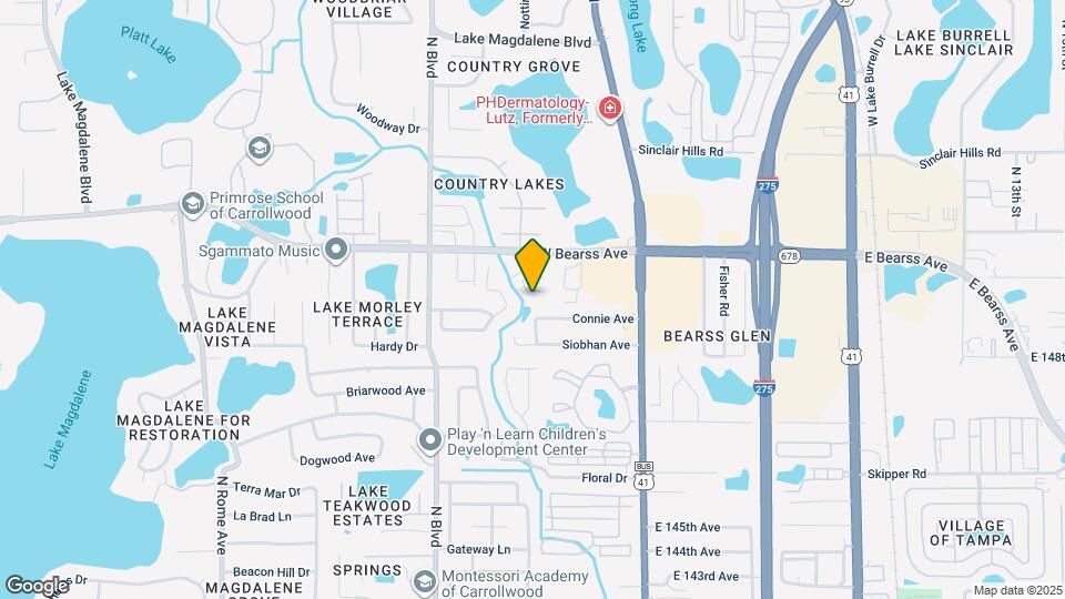 14818 Winding Creek Ct Map and Location Details