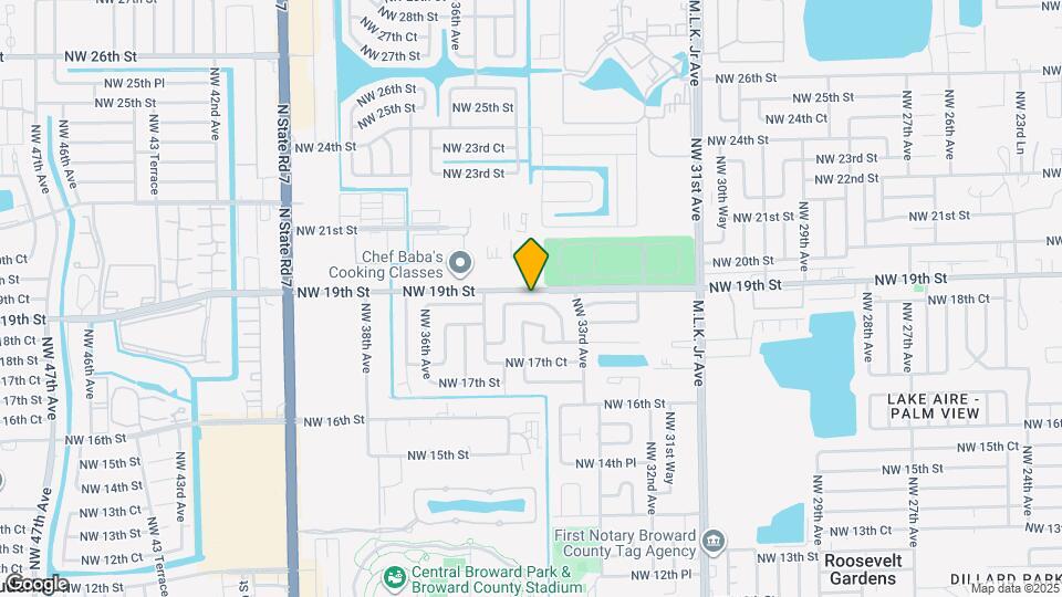 3391 NW 18th Pl Map and Location Details