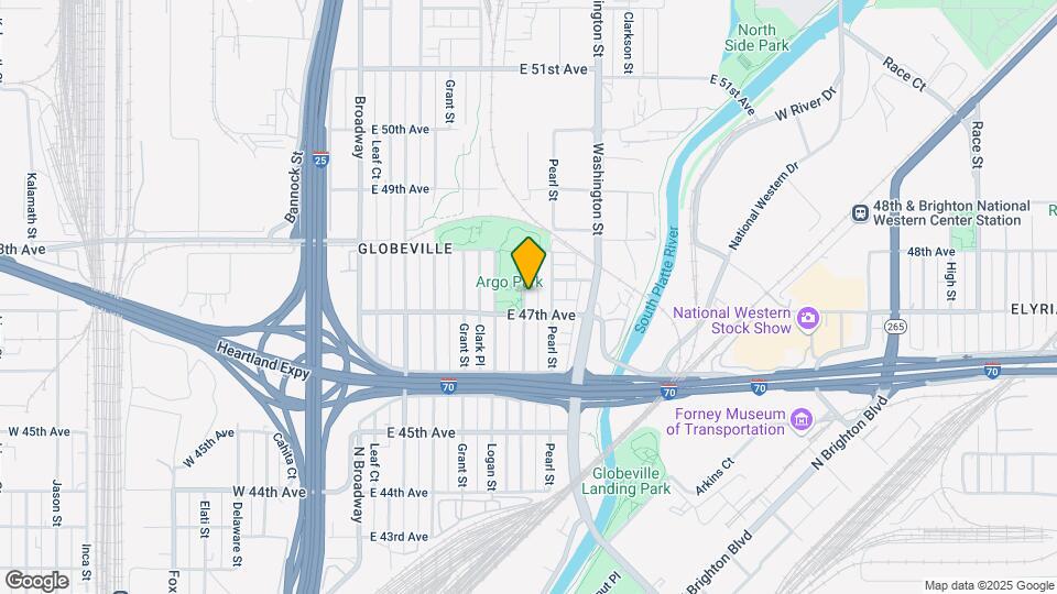 4730 Pennsylvania St Map and Location Details