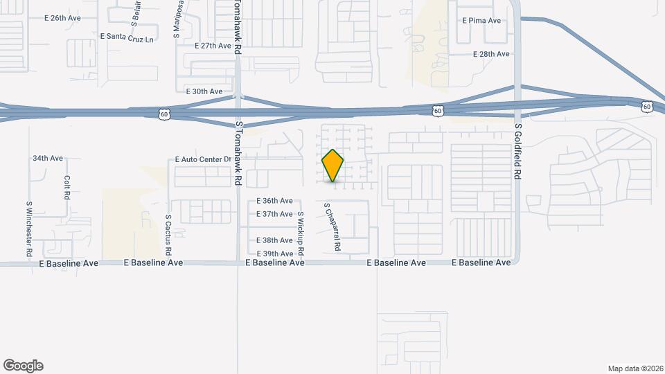 2161 E 35th Ave Map and Location Details