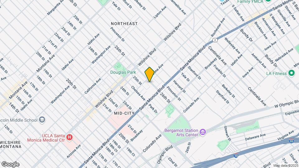 1316 26th St Map and Location Details